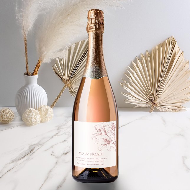 Casamento de Contorno de Lily Rosa (Criador carregado)