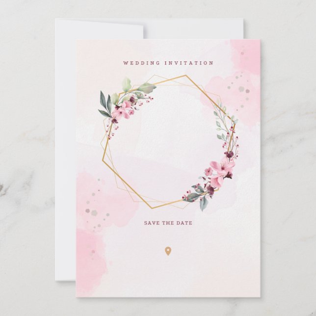 casamento de convite (Frente)