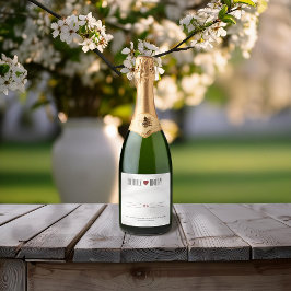 Casamento de Coração Minimalista