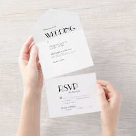 Casamento de Deco Moderno Minimalista
