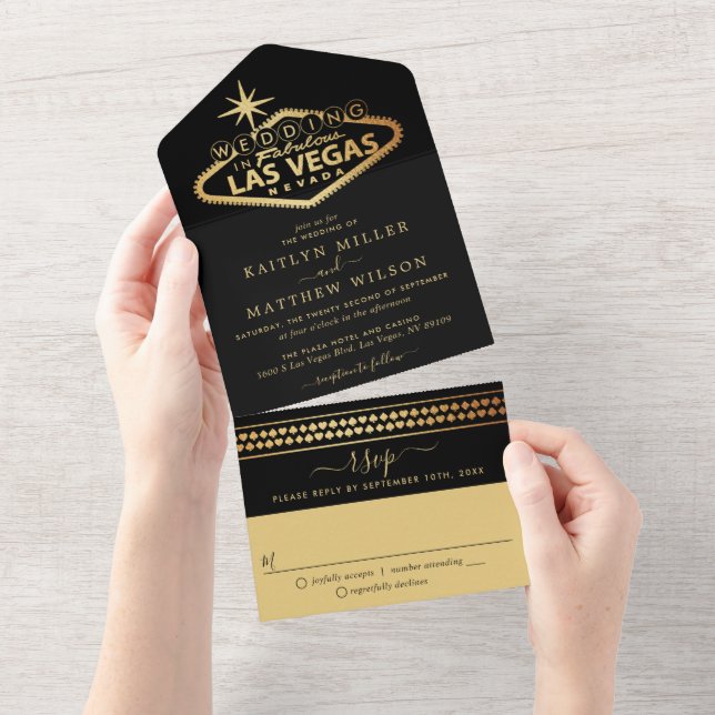 Casamento de Destino de Las Vegas (Tearaway)