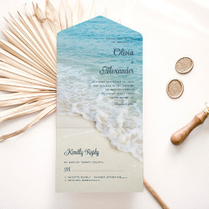 Casamento de Destino de Praia Tropical