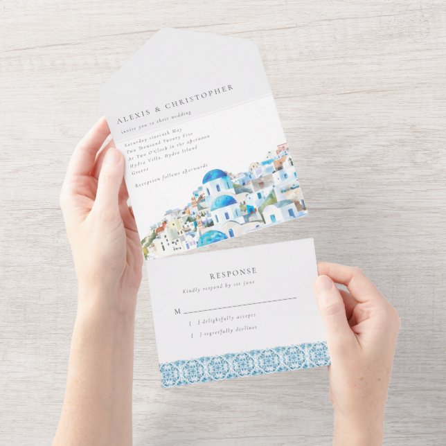 Casamento de Destino do Mediterrâneo (Tearaway)