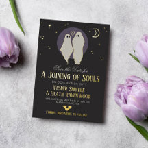 Casamento de Dia das Bruxas União de Almas Salve a