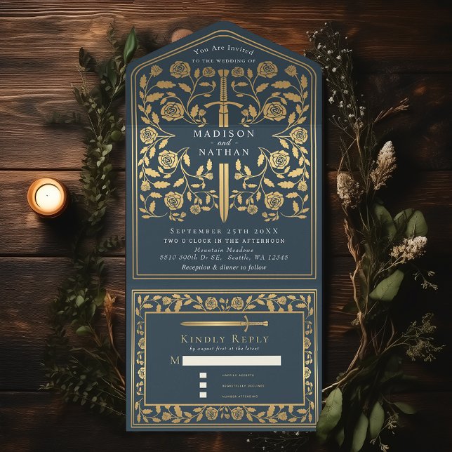 Casamento de Espada Real Medieval da cinza (Criador carregado)