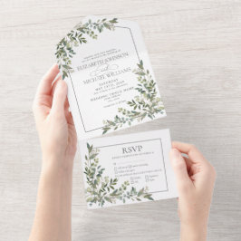 Casamento de Eucalyptus Botânico Refeições Verdes