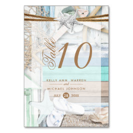 Casamento de fachada - Cartão de Mesa