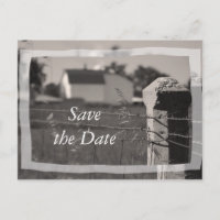 Casamento de Fazenda do País Salvar o Anúncio de D