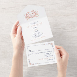 Casamento de Fazenda RSVP Vermelho e Azul com Cara