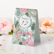 Casamento de Flamingos Rosa Tropical
