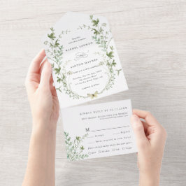 Casamento de flor selvagem Elegante