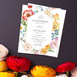 Casamento de Florais Multicolores Primavera de Orç