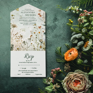 Casamento de Flores Silvestres Country Floral Wedd