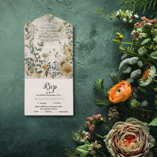 Casamento de Flores Silvestres de Outono Boho