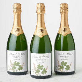 Casamento de Folha de Folha da Irlanda Verde Moder