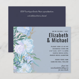 Casamento de Folhagem AZUL com DEUS