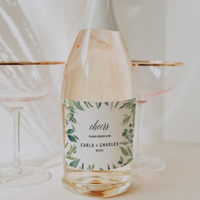 Casamento de Folhagem Botânica Moderna (Criador carregado)