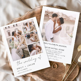 Casamento de Foto Cinco Minimalista de Orçamento