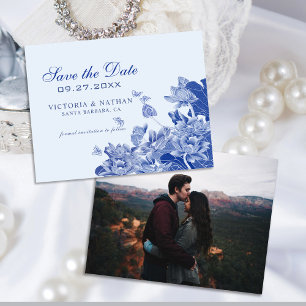 Casamento de Foto da Chinoiserie Azul Claro Salve 