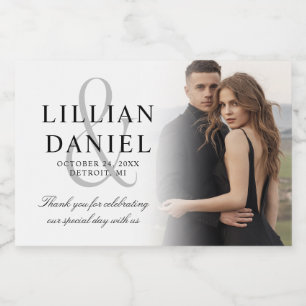 Casamento de Foto Elegante