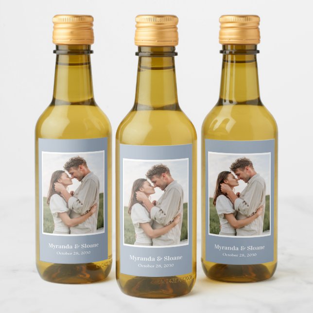 Casamento de Foto Moderna (Garrafas)