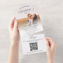 Casamento de Foto Simples Minimalista