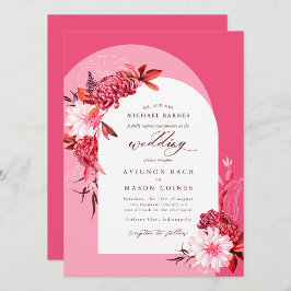 Casamento de Fotografia do Arco Floral de Queda Ro