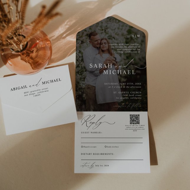 Casamento de Fotografia do Código QR de Script Lim (Criador carregado)