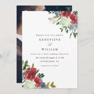 Casamento de Fotografias com Buquê Floral de Lush