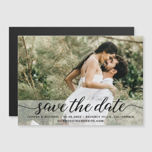 Casamento de Fotografias com Script Elegante Moder