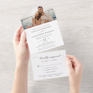 Casamento de Fotos Minimalista Simples com Script 