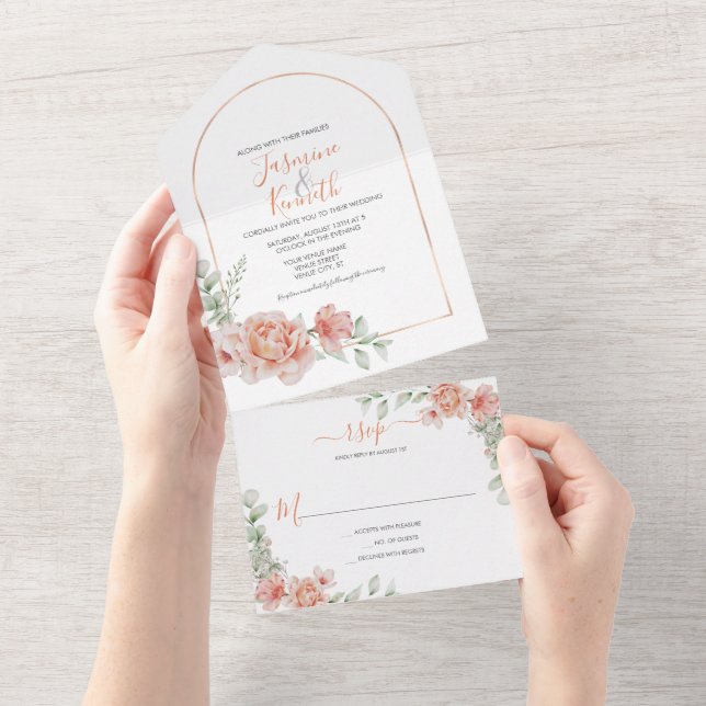 Casamento de Frame de Arch Dourado de Rosas de Pea (Tearaway)