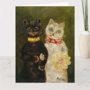 CASAMENTO DE GATOS LOUIS WAIN OVERSIZADO CARTÕES G