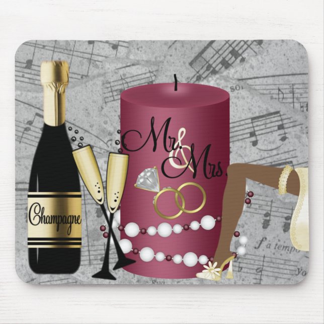 Casamento de Gift Mousepad (Frente)