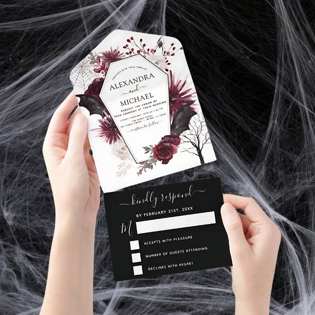 Casamento de Halloween O outono cai no escuro Borg (Criador carregado)
