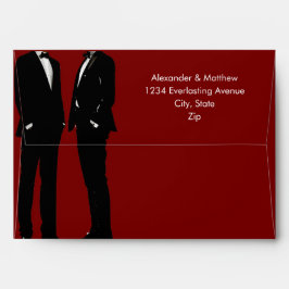 Casamento de Homens Gay Modernos Elegantes