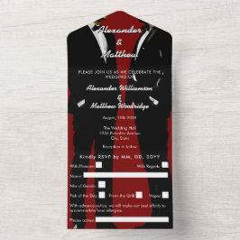 Casamento de Homens Gays Moderno e Elegante