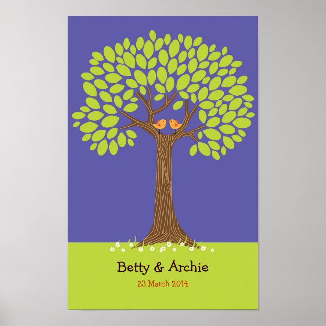 Casamento de Impressão Digital/Árvore de Assinatur (Frente)