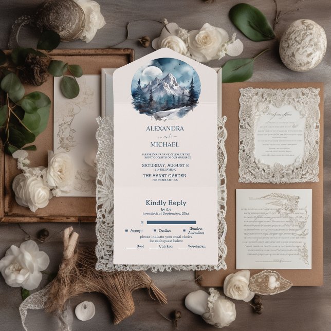 Casamento de Inverno Rústico com Aquarela na Flore (Criador carregado)