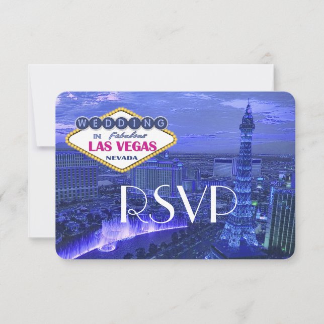 Casamento de Las Vegas - RSVP (Frente)