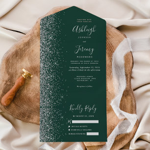 Casamento de Leve Verde Moderno