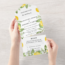 Casamento de limão amarelo-limão com Fruta de Citr