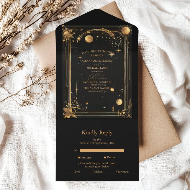 Casamento de Lua das Estrelas Negras Celestiais (Criador carregado)