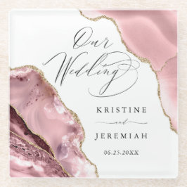 Casamento de Luxo com Script Negro Glitter Dourado