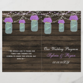 Casamento de Madeira Mason Jars Barn