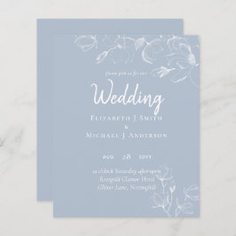 Casamento de Magnolias Brancas Dusty