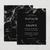 Casamento de Mármore Negro de Orçamento