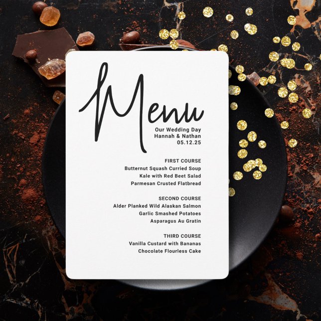 Casamento de Menu Moderno Mashup (Criador carregado)