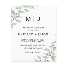 Casamento de Monograma com Granja Mínima e Negrito