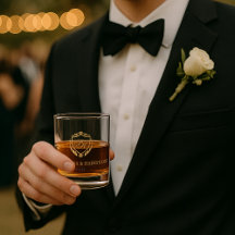 Casamento de Monograma Personalizado com ornamenta